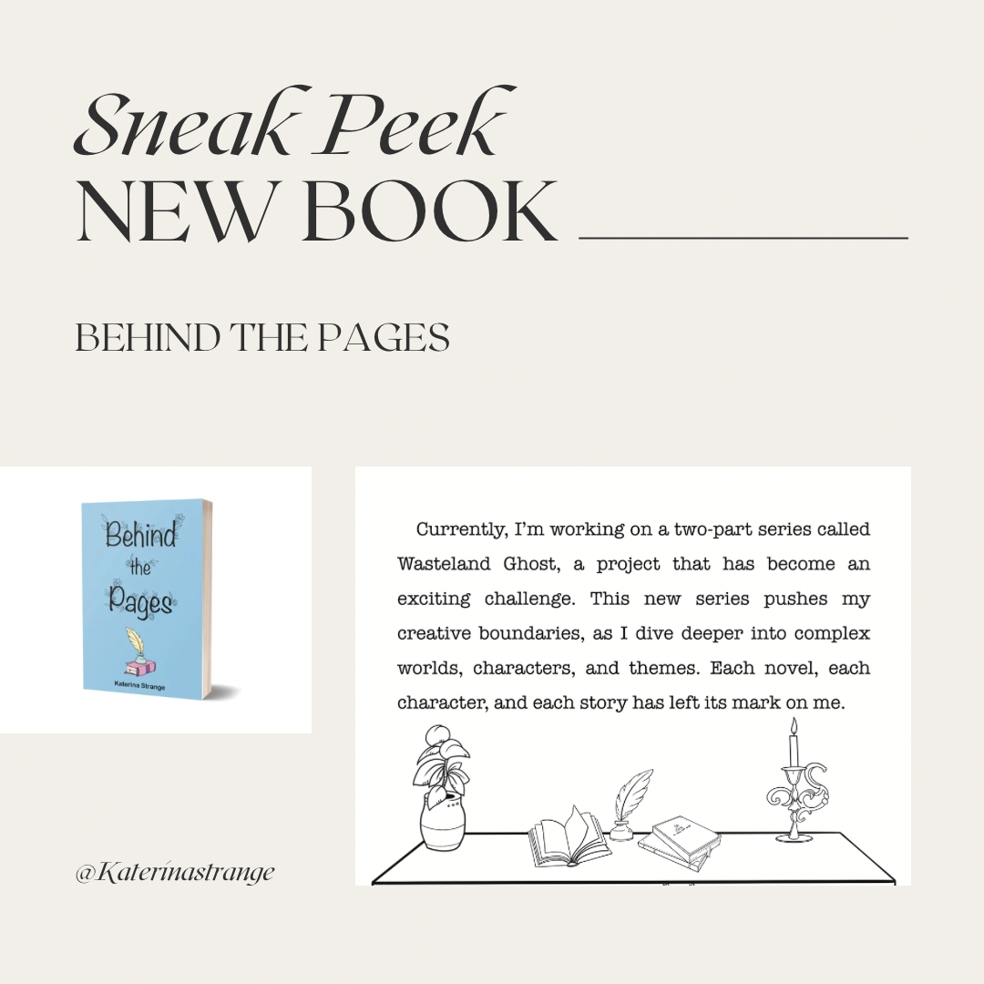 BEHIND THE PAGES: Sneak Peak